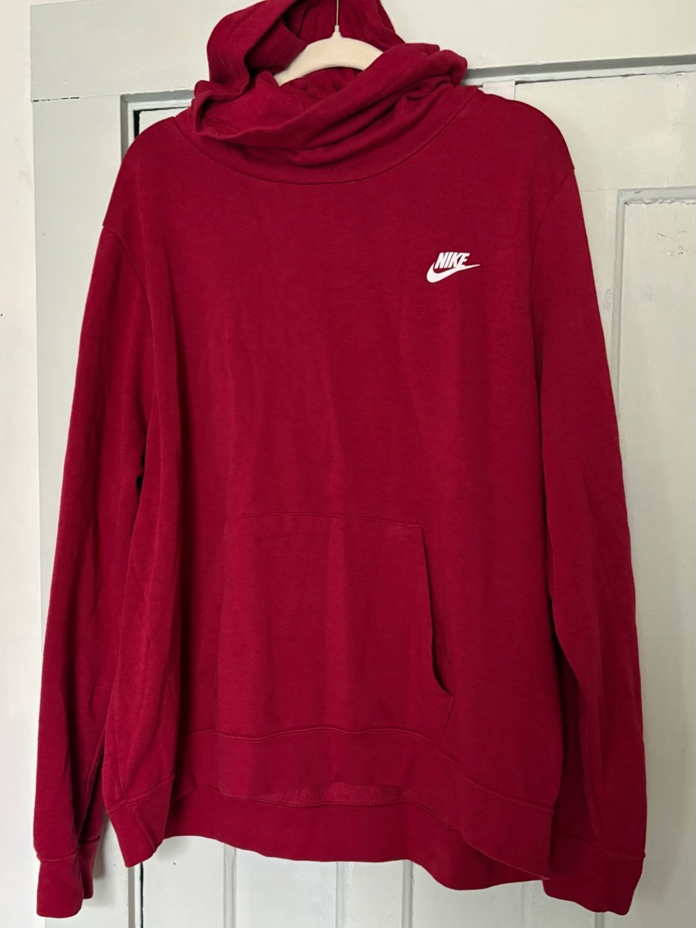 Nike Women’s Crimson Red Pullover Hoodie